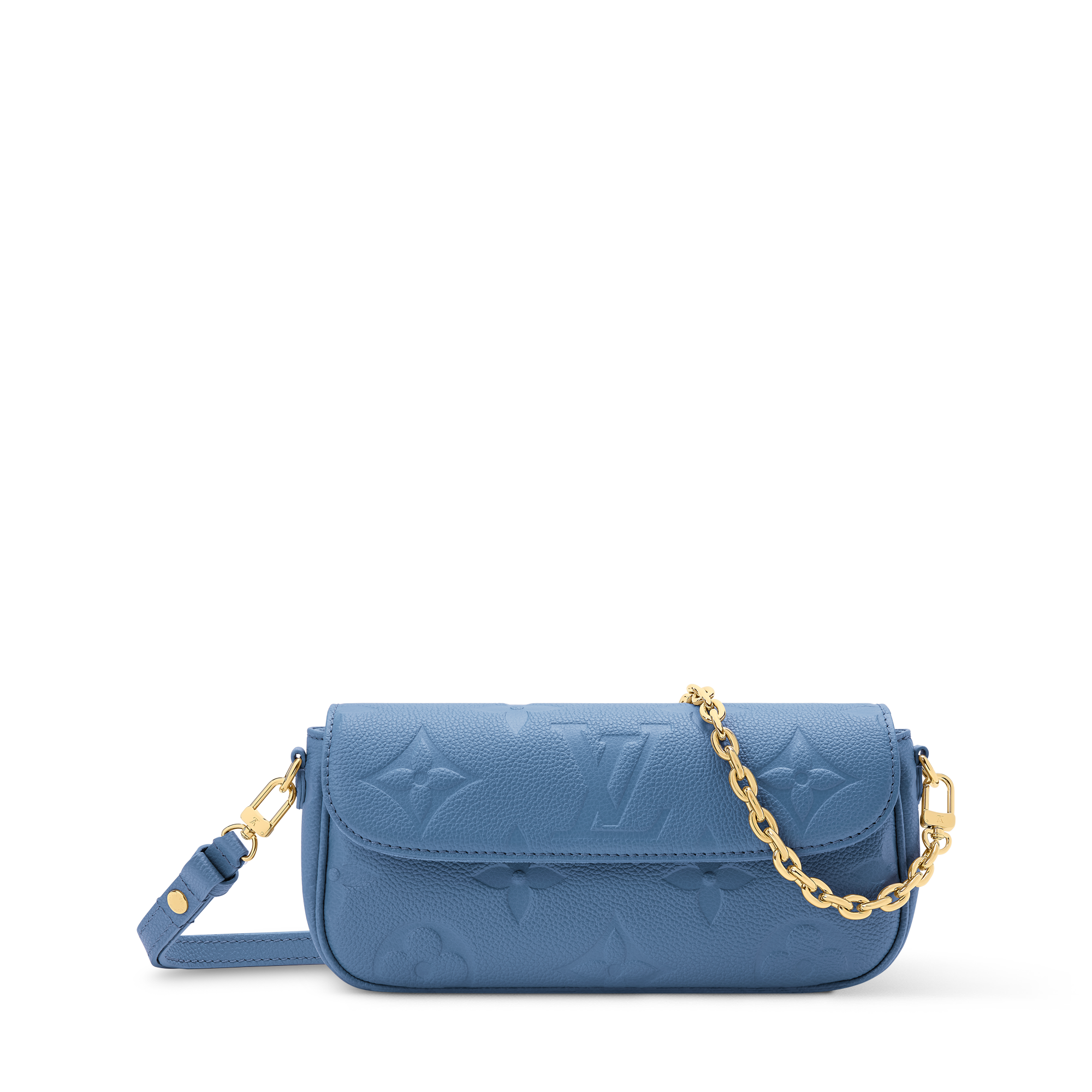 Wallet On Chain Ivy Monogram Empreinte Leather - Women - Small